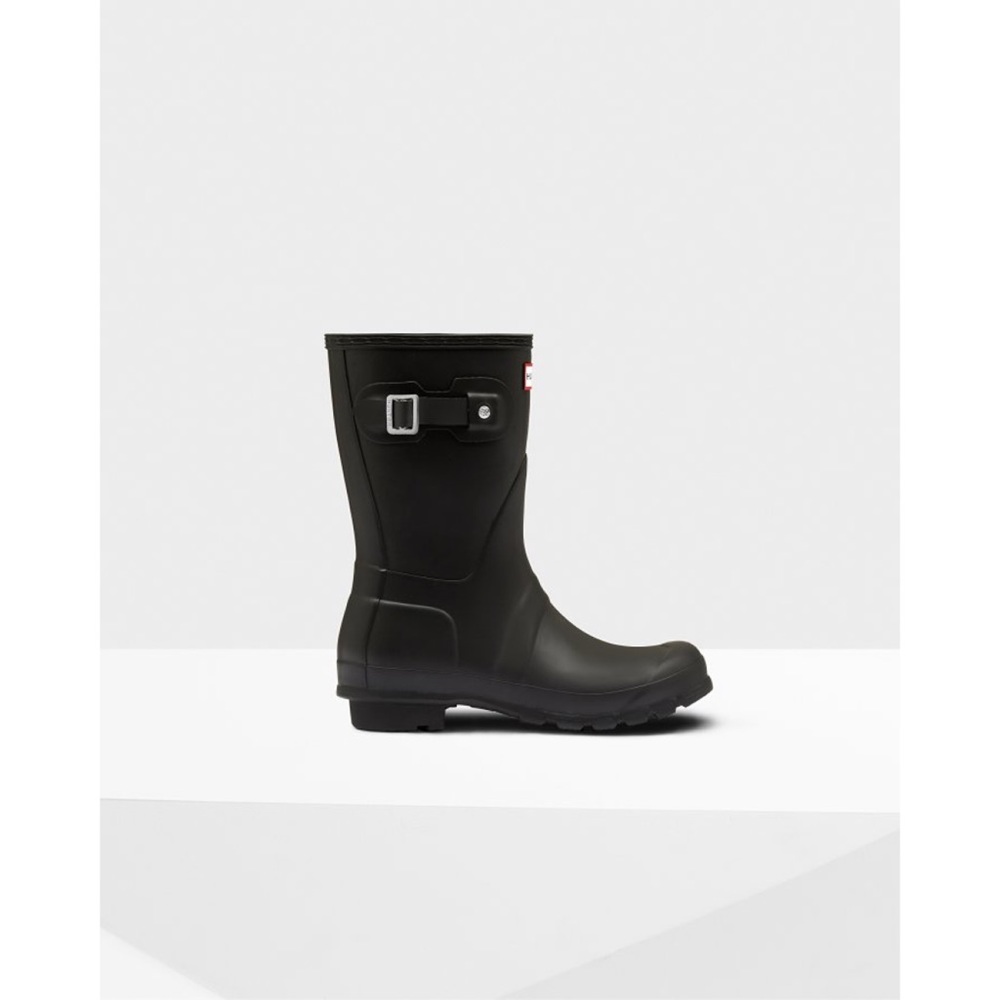 Hunter Original Short Rain Boot Black